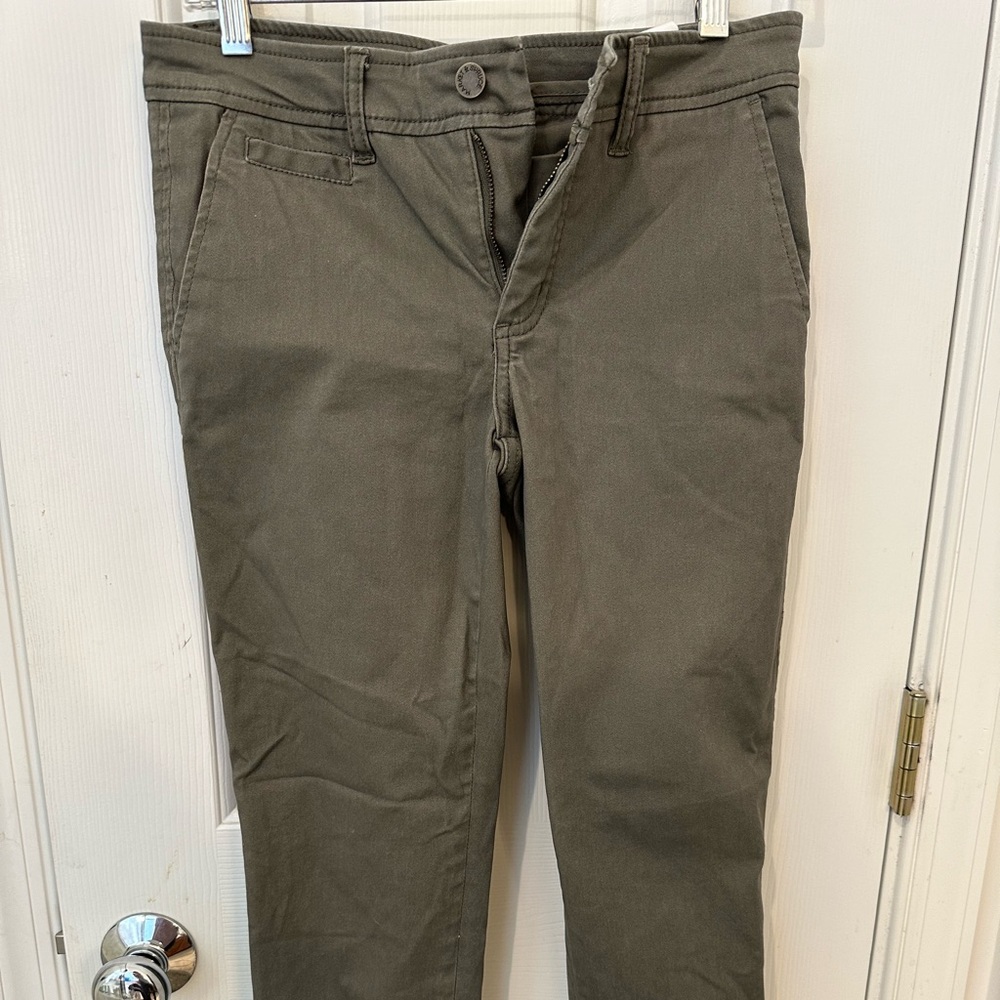 Market & Spruce Skinny Olive Pant (size 2)